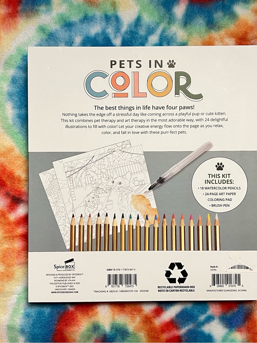 Pets in Color Creative Coloring Kit - Multicolor - Picture 8 of 12